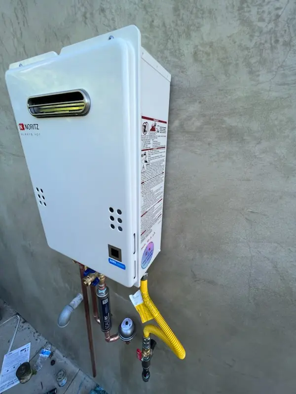 Tankless water heater installation for Pleasant Valley homes